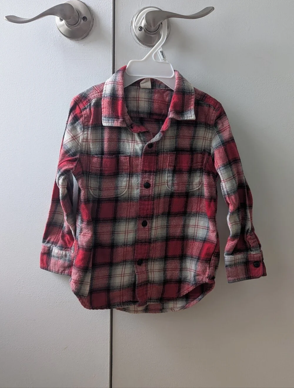 Gap Organic Cotton Plaid Shirt 3 Years